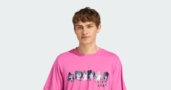 adidas x Jeremy Scott Tee - Pink | Free Shipping with