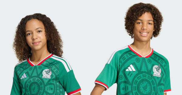 アディダス キッズ メキシコ代表 26 ホーム レプリカ ユニフォーム