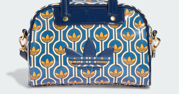 アディダス モノグラムプリント ミニボウリングバッグ - マルチカラー