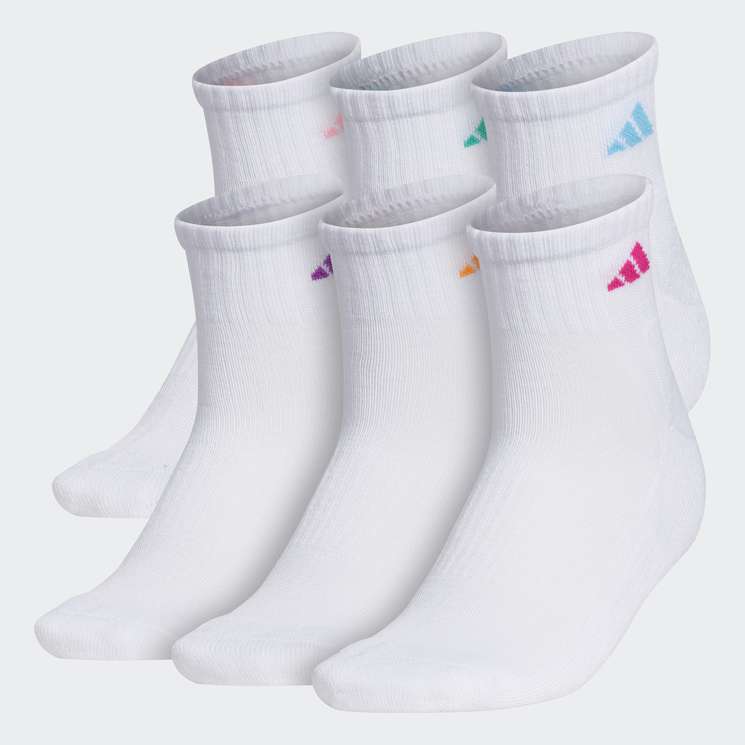 adidas women's quarter socks