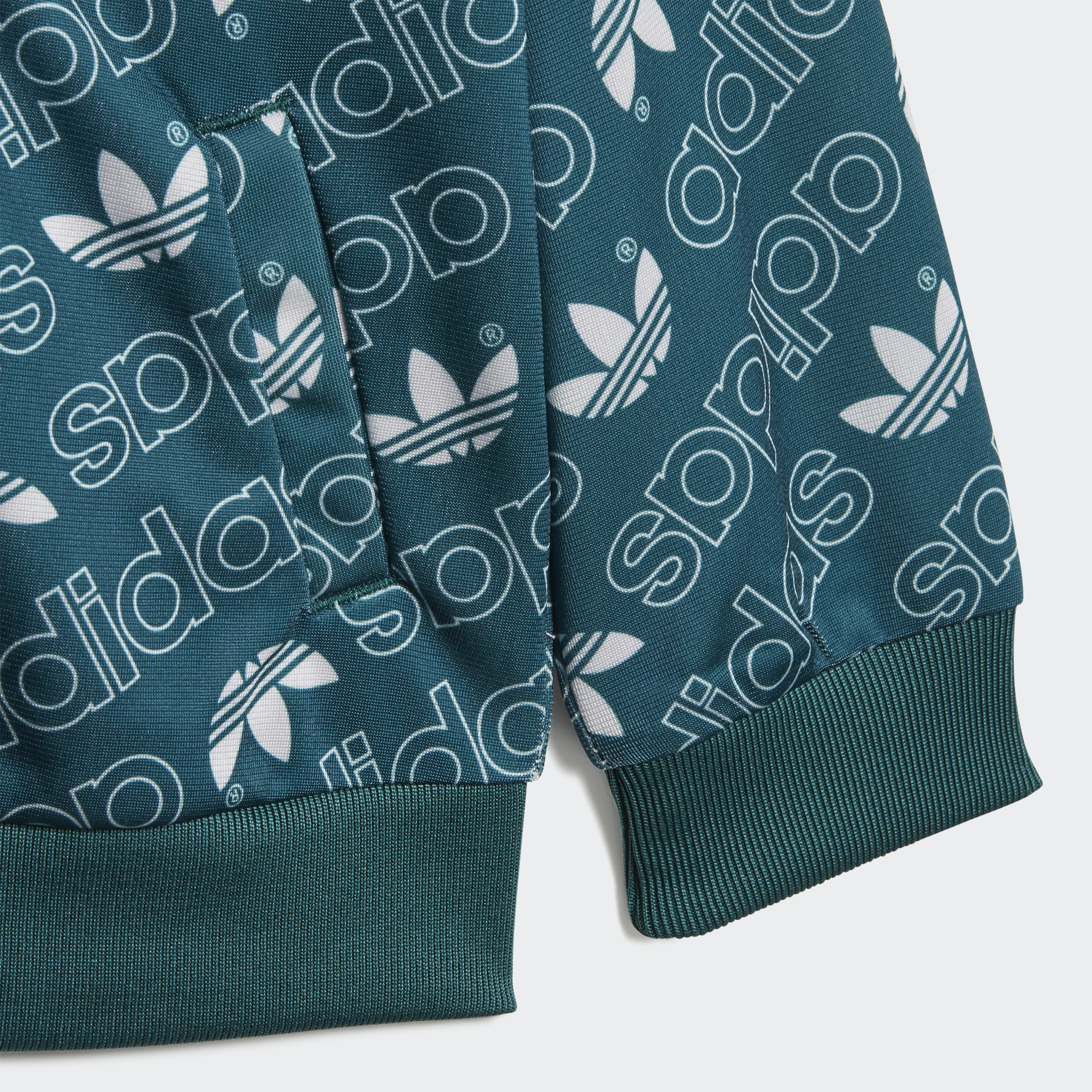 monogram trefoil sst track suit