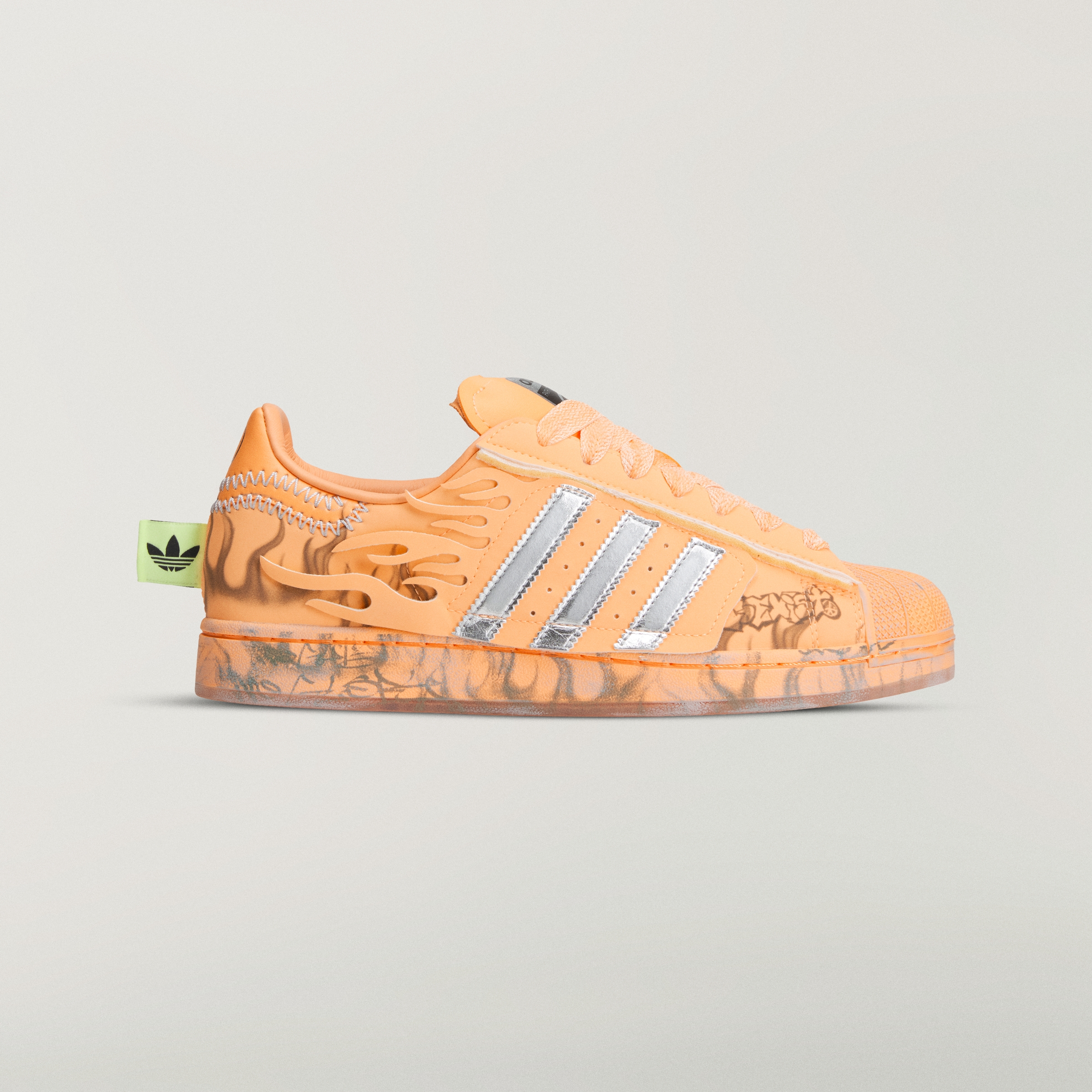 Hellstar x adidas Superstar II “Hazy Orange”