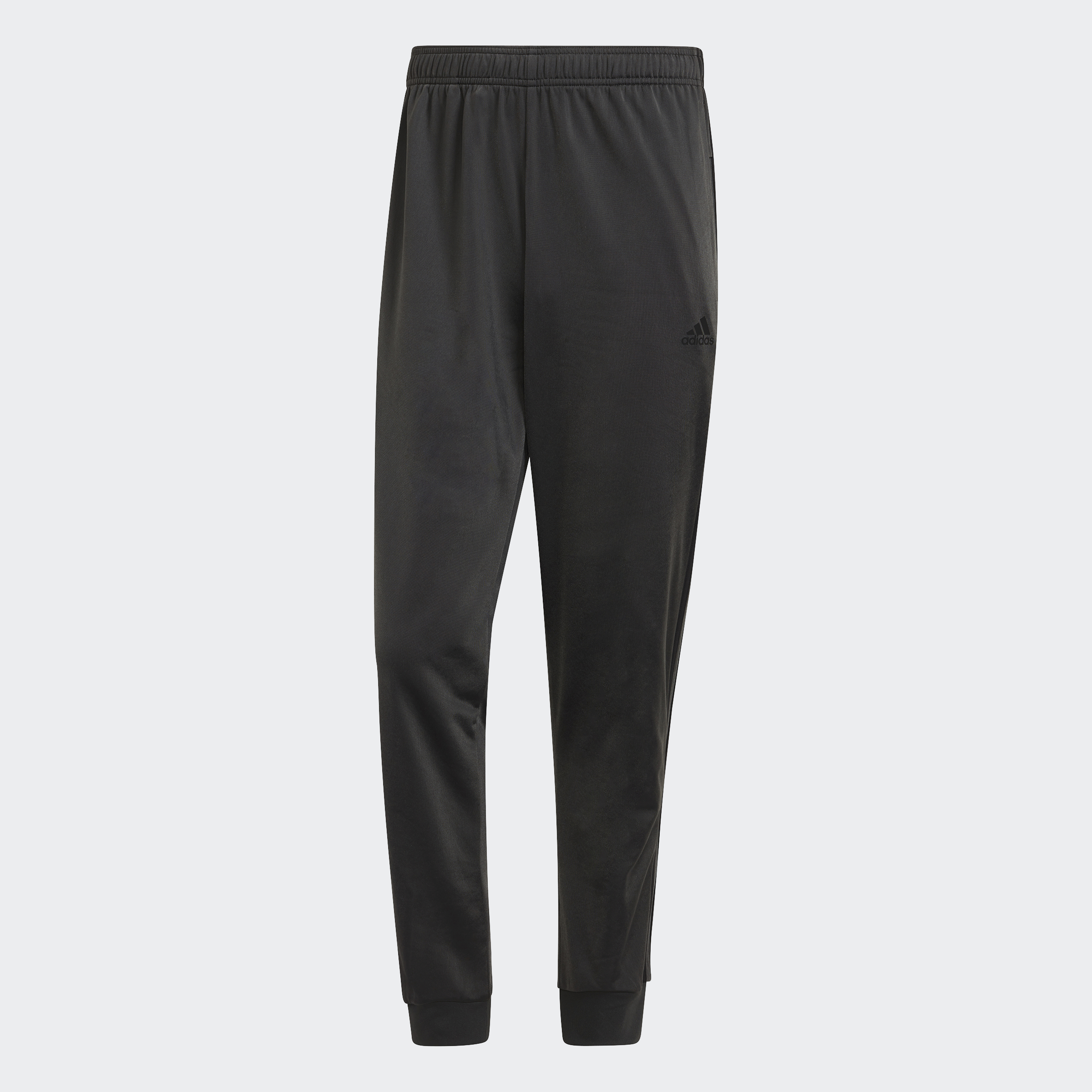 adidas Primegreen Essentials Warm-Up Slim Tapered 3-Stripes Track Pants -  Black | adidas India