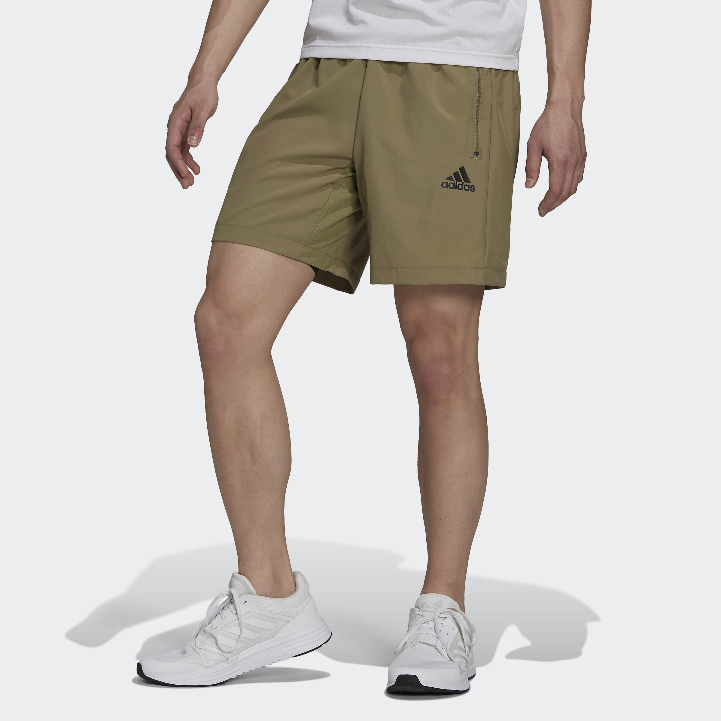  adidas Mens Shorts Essentials 3 Stripe Shorts Woven 3