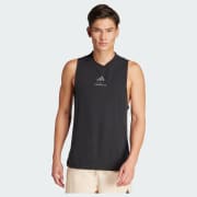 アディダス Les Mills グラフィック タンクトップ - ブラック