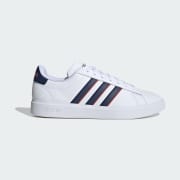 Product color: Cloud White / Dark Blue / Preloved Scarlet