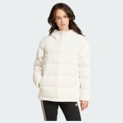 adidas Helionic Hooded Down Jacket - Pink | Free Shipping