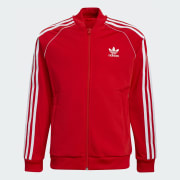 adidas Adicolor SST Track Jacket - Red | Free Shipping with
