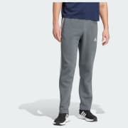 adidas Men's Lifestyle Essentials 3-Stripes Open Hem Fleece