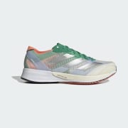 Color del artículo: White Tint / Silver Metallic / Court Green