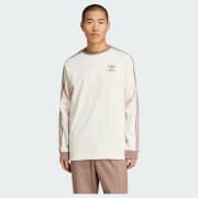 【値下げ】 adidas White - Tee Sleeve Long 3-Stripes Classics Adicolor ウェア