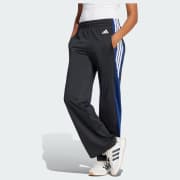 adidas Tricot 3-Stripes Fashion Track Pants - Black | Free