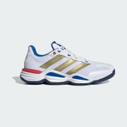 Product color: Cloud White / Gold Metallic / Dark Blue