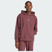 adidas Elevated ALL SZN Cloud Jersey Hoodie - White | Free