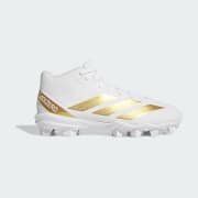 adidas Adizero Impact.2 Molded Football Cleats - White adidas Adizero Impact.2 Molded Football Cleats - White