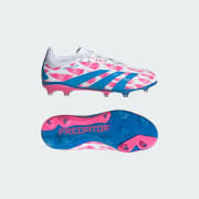 adidas Predator Elite Firm Ground Soccer Cleats - White adidas Predator Elite Firm Ground Soccer Cleats - White