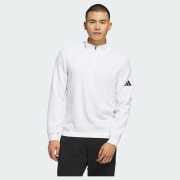 【ギフト】 Quarter-Zip Cloth Terry Ultimate365 adidas Pullover White - メンズウェア