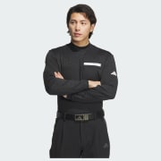 アパレル通販サイトランキング アディダス ジャカード UVケア付き モックネック 長袖シャツ レディースウェア