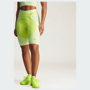 adidas by Stella McCartney Two-tone Bike Leggings - Green