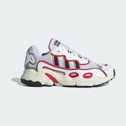 Couleur du produit : Cloud White / Better Scarlet / Silver Metallic