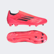 ホットマン セール Firm/Multi-Ground Laceless League F50 adidas Cleats Pink - シューズ