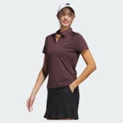 adidas Ultimate365 Heathered Twistknit Polo Shirt - Pink