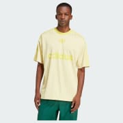 2024超人気 Free | Yellow - Tee Adicolor adidas Shipping adiClub with トップス