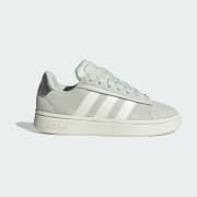 Product color: Linen Green / Off White / Silver Metallic