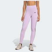 Y-3 レギンス　W LEGGING STRT sizeS adidas Optime 3-Stripes Full-Length Leggings - Black | Free