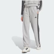 adidas Essentials 3-Stripes Open Hem French Terry Pants