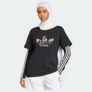 アディダス アディダス オリジナルス 半袖Tシャツ - ブラック