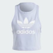 adidas Adicolor Trefoil Tank Top - Purple | Free Shipping
