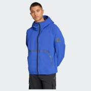 adidas MYSHELTER CLIMAPROOF Rain Jacket - Blue | adidas Switzerland adidas MYSHELTER CLIMAPROOF Rain Jacket - Blue | adidas Switzerland