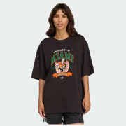 adidas Miami Hurricanes Originals Graphic Tee - Black | Free