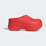 adidas Adifom Stan Mules - Red | Free Shipping with adiClub