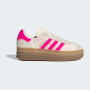 商品カラー： Cream White / Shock Pink / Gold Metallic