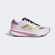 Colour: Cloud White / Gold Metallic / Purple Burst