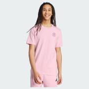 adidas House of Tiro Tulip Graphic Tee - Pink | Free