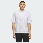 adidas Go-to DWR Short Sleeve Half-Zip Pullover - White