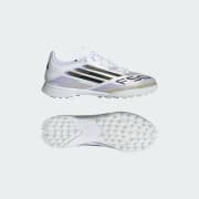 adidas F50 League Turf Cleats Kids - White | Free Shipping