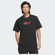 adidas CNY Graphic Tee - Red | adidas Singapore