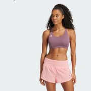 アディダス アディゼロ エッセンシャルズ ラン ミディアムサポートブラ