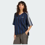 adidas Loose Linear Tee - Green | Free Shipping with adiClub