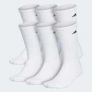 Athletic Cushioned Crew Socks 6 Pairs