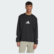 トップス AYK adidas Z.N.E. Long Sleeve Tee - Black | Free Shipping with adiClub
