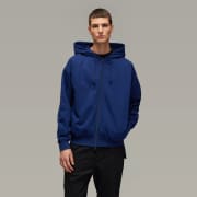 【関税込み】Y-3 ブラック フレンチテリー ジップフーディ アディダス Y-3 FRENCH TERRY ZIP HOODIE - ブラック