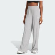 パンツ ADIDAS ESSENTIAL WIDE RIB PANTS 5FT1133 adidas Essentials Wide Rib Pants - Black | Free Shipping