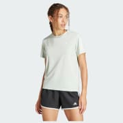 adidas Women's Running Own The Run Tee - Green adidas US