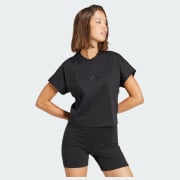 adidas ALL SZN Tee - Black | Free Shipping with adiClub