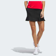 adidas Ultimate365 Frilled Skort - Black | Free Shipping